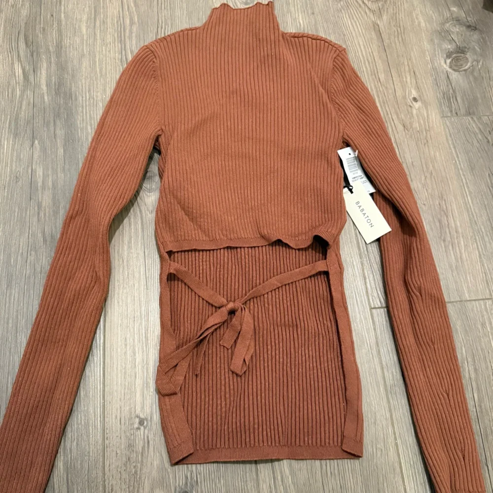 Babaton Ambrosia Sculpt Knit Chocolate Opal NWT